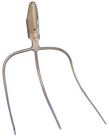 Streugabel ohne Stiel 3 Zinken, 30 x 30 cm