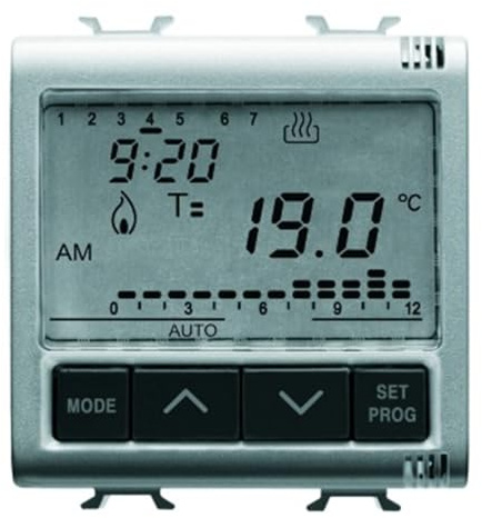Gewiss - Gw14703 termostato - termostato (lcd, titanic)
