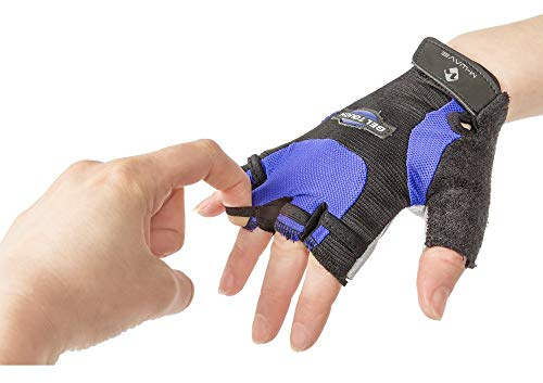 M-Wave HALB-Finger-Handschuh Gel Touch Gr. XL farbig Sortiert