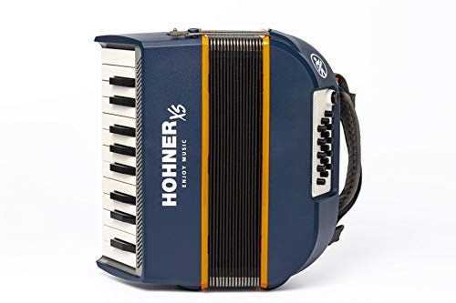 Hohner XS Child Kinder Akkordeon Klaviertasten (+ Tasche)