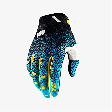 PJRYC Motocross Handschuhe Winter Sporthandschuhe Herren Mountainbike MTB Handschuh Radfahrenhandschuhe Off-Road Fahrradhandschuhe Fahrradzubehör (Color : Blue, Größe : XXL)