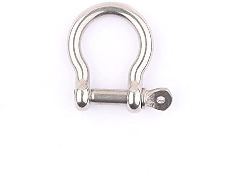 ELSAIL Paracord Bracelet Buckle Stainless Steel Adjustable U-shaped Shackle Outdoor Camping Survival Tools (Color : U shape)