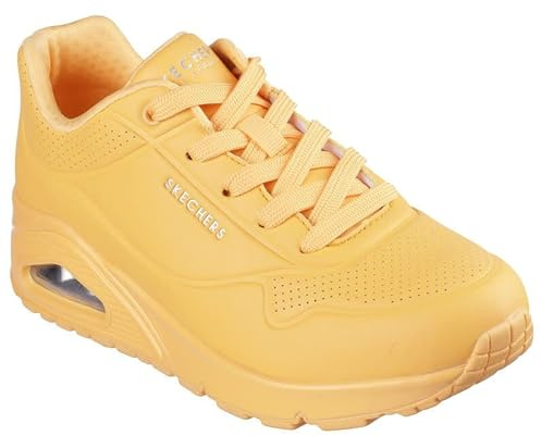 Skechers Uno- Stand On Air Sneakers för dam, Orange, 39 EU