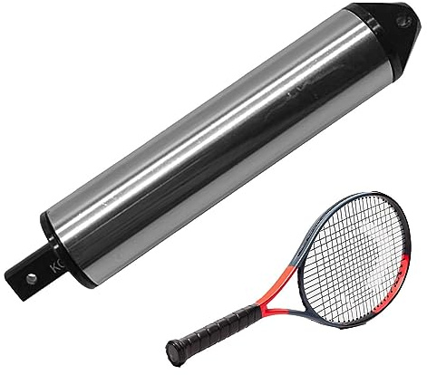 Tensiómetro de cuerdas de tenis, soporte efectivo para cuerdas de raqueta, medición precisa de las cuerdas para entrenamiento de tenis, bádminton, squash y deportes de raqueta
