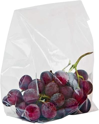 IMBALLAGGI 2000 - Sacchetti trasparenti per alimenti in polietilene: 100 pezzi da 30x40 cm - Protezione e conservazione per cibo e oggetti, resistenza a temperature e liquidi. Qualità garantita.