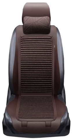 EESWCSZZ3 Autositzbezüge für Buick Lacrosse 2.Generation 2009-2015, Allwetter-Innenausstattung Kompatible Airbag-Innenkissen, Kaffeefarbe