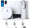 ECOVACS Robot Lavapavimenti e Aspirapolvere DEEBOT T30S COMBO con Hub di Pulizia All-in-One, Doppio Auto-svuotamento, 11000Pa, Anti-grovigli, Lavaggio Mocio ad Acqua Calda a 70°C, Sollevamento Mop 9mm