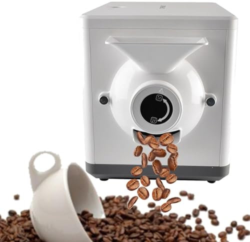 YJFEDCC Coffee Bean Roaster, Electric Coffee Bean Roaster, 360° Hot Air Coffee Bean Roaster, Grain Dryer for Roasting Sesame