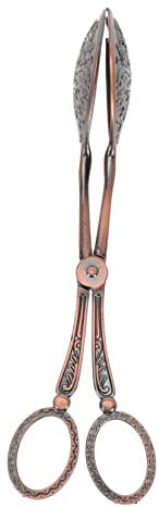 Amosfun 1pezzi Pinza Retrò Per Pane e Dolci in Inossidabile Multifunzionale Clip Da Cucina Protezione Mano Uso Per Muffin Cupcake e Dessert