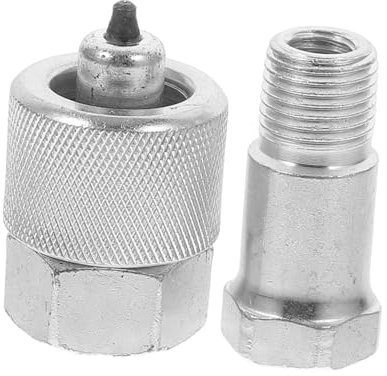 Generisch 1 Satz Jack-zubehör Anschlussstück Für Hydraulischen Wagenheber Ersatzteile Für Hydraulischen Wagenheber Ersatz-ölpumpenzubehör Ersatzzylinder-kolben-kolben-kupplung Silver Stahl