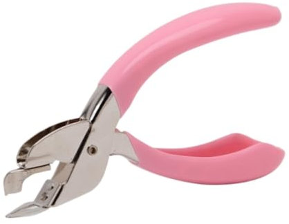 AMYSTY Tacker Heftgerät Hefter, Büro-Hefter, Heftklammerentferner Mit Griff, Geeignet for Heim-, Schul-, Büro-, Leichte Handgeräte Tacker für Schreibtisch(Pink)