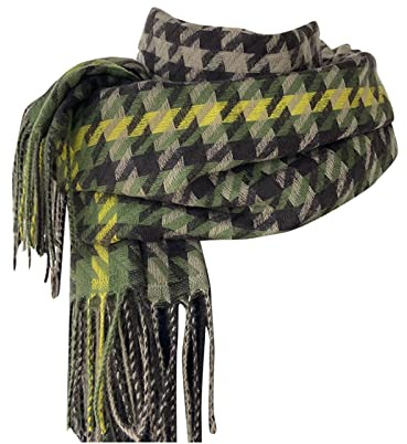 Damen Schal Winter - Damen Winter Schal Klassische Ausführung extra warm weich große Kuscheldecke als modischer Accessoire für kalte Tage