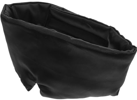 TOYZFRIENDY 2 Stück Kühlende Kunstseide Schlafmasken Schwarz Voll Verdunkelnde Augenbinde mit Verlängertem Design für Reisen Zuhause Hautfreundlich und Druckfrei