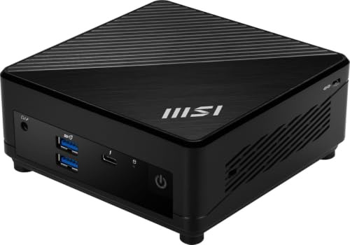 MSI Cubi 5 Mini PC Intel Core Solo, Dos, Modèle Cubi 5 1M-495EU, Graphiques Dédiés