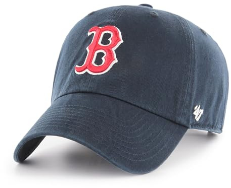'47 Boston Red Sox Navy MLB Clean Up Cap One-Size