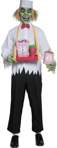 Zombiekostüm für Herren Verkäufer Zombie Kostüm Halloweenkostüm Herrenkostüm Halloween Gr. 48/50 (M), 52/54 (L), Größe:M