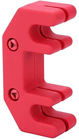 Bnineteenteam Violine Schalldämpfer, Claw Style Professionelle Gummi Violine Dämpfer für Violine Musikinstrumente Zubehör(rot) Zubehör Für Musikinstrumente