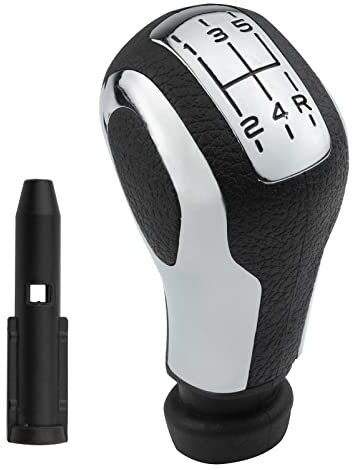 MangWany Pommeau de levier de vitesse 5 vitesses pour P-eugeot 106 107 205 206 207 301 306 307 308 406 407 408 508 605 806 807 2008 3008 5008 Citroën C2 C3 C4 C5 Picasso Saxo Xsara Elysee