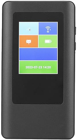 Cuifati Véritable Routeur WiFi 5G 5G + Appareil de Point D'accès Mobile pour Internet sans Fil, avec Emplacement pour Carte SIM Nano, en Ligne Rapide pour Le Bureau de Voyage à Domicile