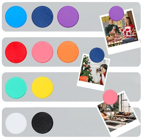 Magnettafel Selbstklebend Magnetleisten 4 Stück Magnettafeln Memotafel Magnetische Leiste Magnetwand Pinnwand mit 10 Starke Magnete für Büro Küche kühlschrank