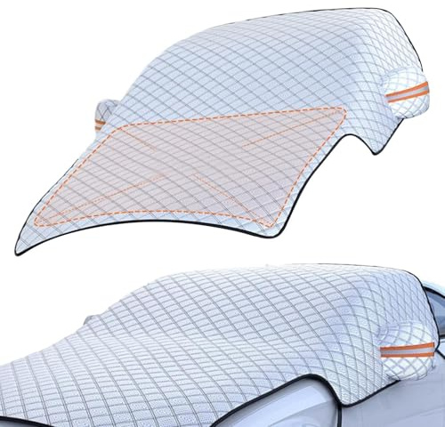 Manta de nieve para parabrisas de coche, protector solar para coche, protección contra heladas de invierno para coche, coche