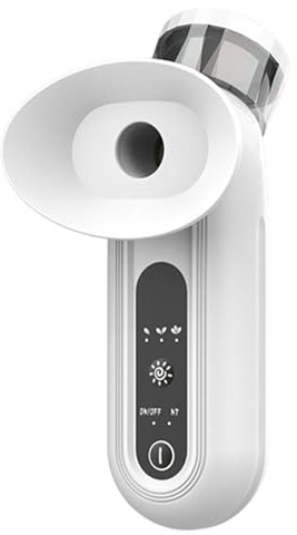Nebulizzatore per occhi nano riscaldato, vaporizzatore elettrico ricaricabile portatile, vaporizzatore per occhi asciutti, spruzzatore elettrico per occhi asciutti, con impacco caldo, per