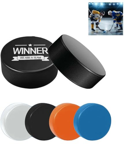 Generisch Personalisierte Eishockey-Pucks, Eishockey-Pucks mit individuellem Aufdruck von Fotos/Teamlogos/Namen, Souvenirs passend zu Eishockeyspielen (Benutzerdefiniertes Eishockey)