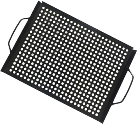 IMIKEYA Sartén De Barbacoa Antiadherente Para Camping y Uso Doméstico Sartén Multiusos Para Grill De Carnes y Verduras Para Actividades Al Aire
