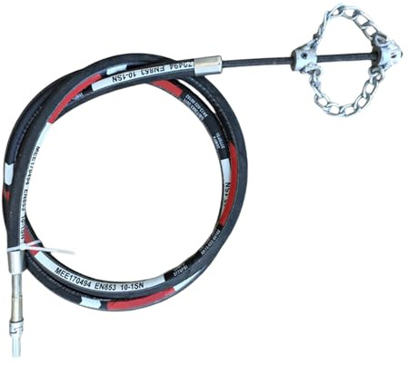 Herramienta De Limpieza De Tuberías: Taladro De Eje Flexible De 30 Cm, Descalcificador De Cadena Giratorio, Eliminador De Obstrucciones De Alta Resistencia, Limpiador Giratorio Flexible | Herramienta