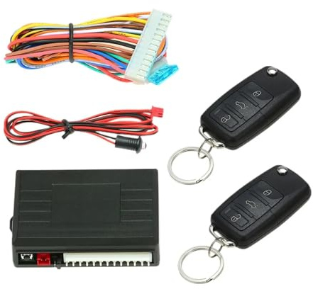 Sistema Alarma Antirrobo Coche Sistema de Bloqueo centralizado Coche, Sistema Entrada sin Llave 12V, Seguridad Universal for, Alarma for
