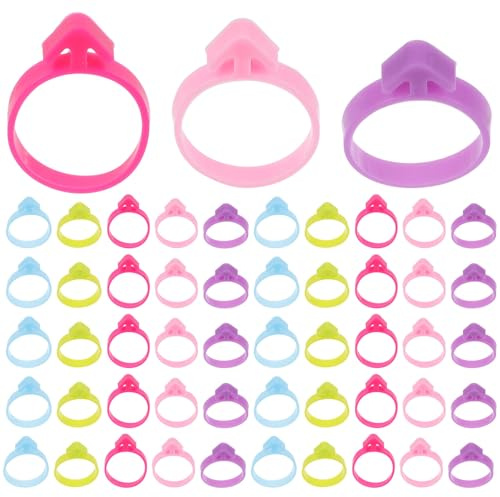 WATIIFUFU 100 Pezzi Sacchetti per Pasticceria Chiusura, Clip per Tasca Pasticcere in Plastico, Accessori per Decorare Dolci, per Feste e Bakery