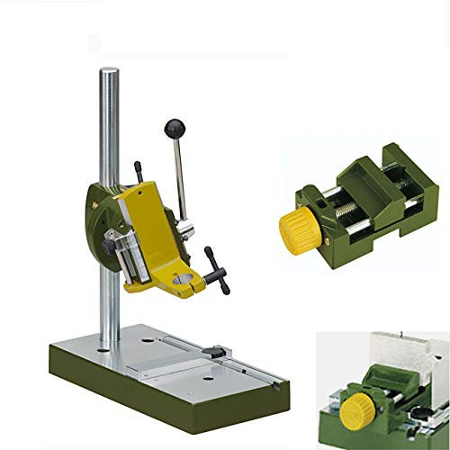 PROXXON MICROMOT Bohrständer MB 200 + Maschinenschraubstock MS 4