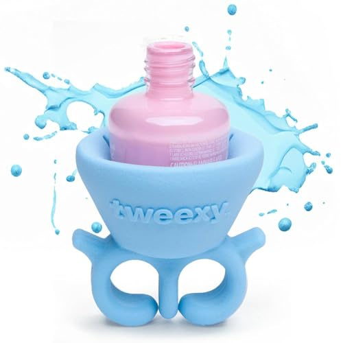 tweexy - Das Original Wearable Nagellack und Lack-Halter in Island Blue