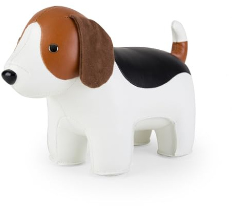 Buchstütze Classic Beagle Weiß/Tan Züny