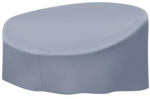 Regenschutz für Sonneninsel grau mit Reißverschluss 75 x 140 x 165 cm Sylt CHUVA