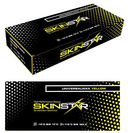 SkinStar Universal Wachs Yellow Edition Skiwax Langlauf All IN ONE Wax 250g