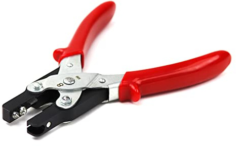 Maun 5068-160-C Ball Chain Plier No. 8 4.0 mm | Integrated Cutter | Precision Pin to Open Ball | Parallel Jaws to Close Ball Securely | Window Blind Manufacturers Installers