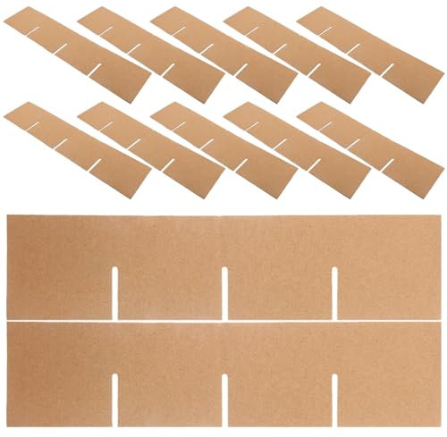 Alipis Gläserteiler-Sets Geschirr Umzugskarton Glasverpackungs-Sets Glaswaren Geschirr-Verpackungsboxen Für Den Flaschenversand 12 Stück