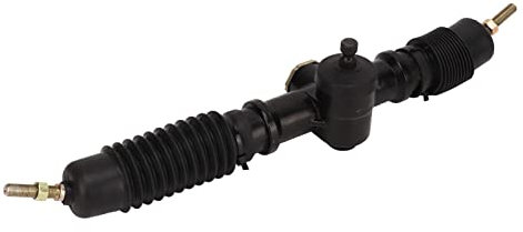 Ensemble Crémaillère et Pignon de Direction Assistée de 500 Mm, Poli, adapté pour Go Kart 110c C, Karting, ATV, Quad UTV – Bon Alliage D'acier et Caoutchouc,Roulements, bagues et bagues