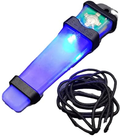 KANGQL Marqueur personnel, lumière d'identification personnelle, lampe tactique clignotante pour casque de survie, chasse, randonnée