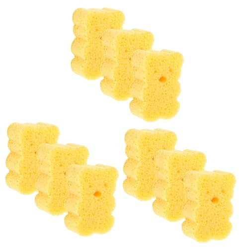 Didiseaon 9pcs Daily Use Cleaning Sponge Dish Sponge Multi-function Convenient for Kitchen Reusable Compact