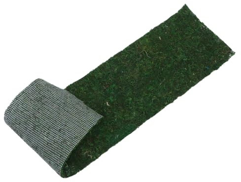 Tappetino di Muschio Artificiale Verde per Micro Paesaggio Decorativo