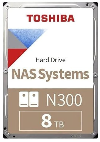TOSHIBA - Disque dur interne - NAS N300 - 8 To - 3,5''