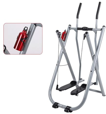 Cyclette ellittica Cross Trainer, attrezzatura fitness pieghevole per palestra domestica, cardio Dual Trainer per un allenamento efficace