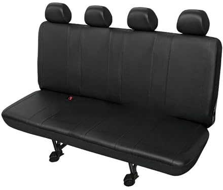 ZentimeX Z964774 Sitzbezüge Viererbank Kunstleder schwarz