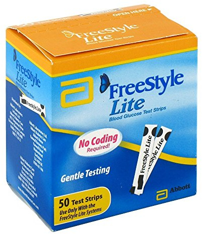FREESTYLE Lite Teststreifen ohne Codieren 50 St