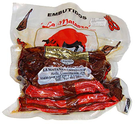 Tasajo Extremeño Picante - Tiras de Carne de la Parte del Lomo del Cerdo Curadas con Pimentón Picante.