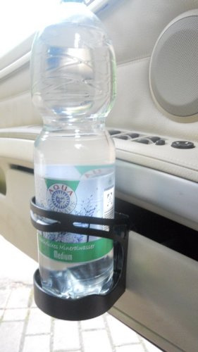HP Autozubehör Bottle Butler Flaschenhalter SW - Schwarz - Polypropylen - 2 Liter - CAR DRINK HOLDER - CUP_HOLDER - Becherhalter