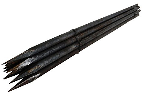 10x Schnureisen Schnurnagel Schnurpfahl Schnurstange Erdnagel 18 x 800 mm Set!