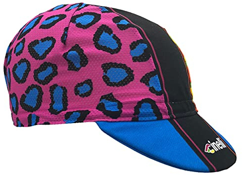 Cinelli Damen Mütze Chita, Schwarz/Pink, One Size, 46157080117